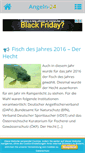 Mobile Screenshot of angeln-24.de